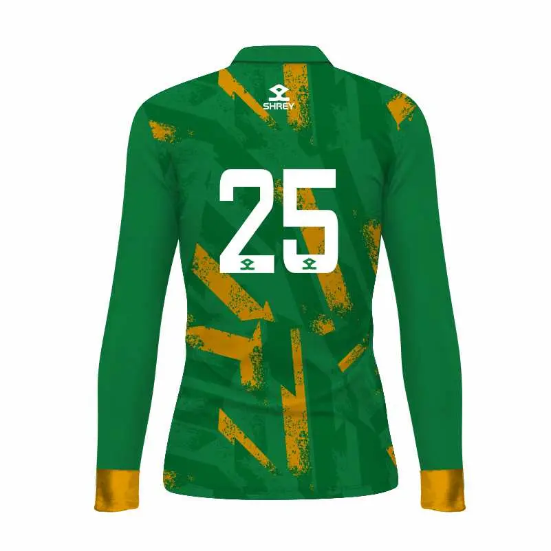 Ladies Playing Shirt Long sleeve Back.webp