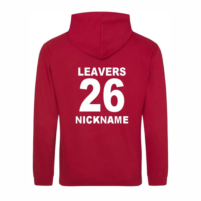 Nyewood Infants Red Hoodie Back.webp