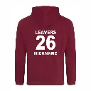 Nyewood Infants Maroon Hoodie Back.webp