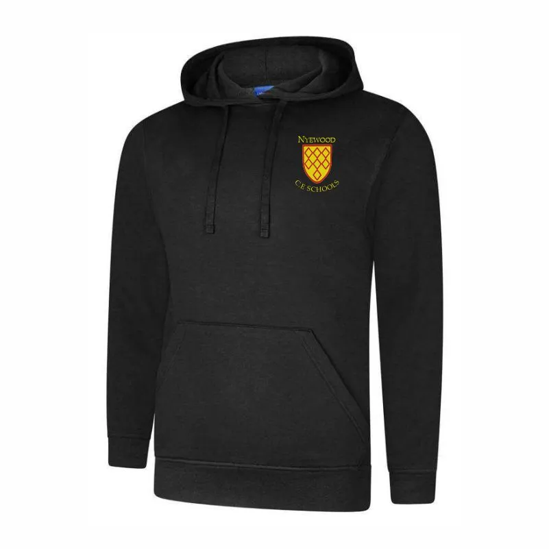 Nyewood Infants Black Hoodie Front.webp