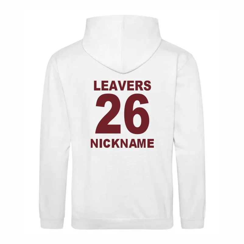 Nyewood Infants White Hoodie Back.webp