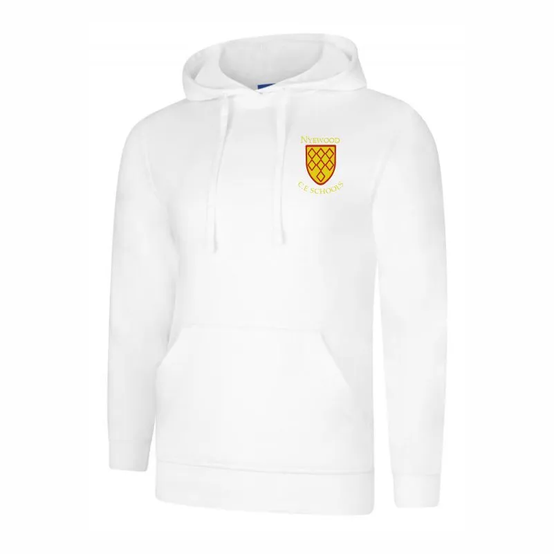 Nyewood Infants White Hoodie Front.webp