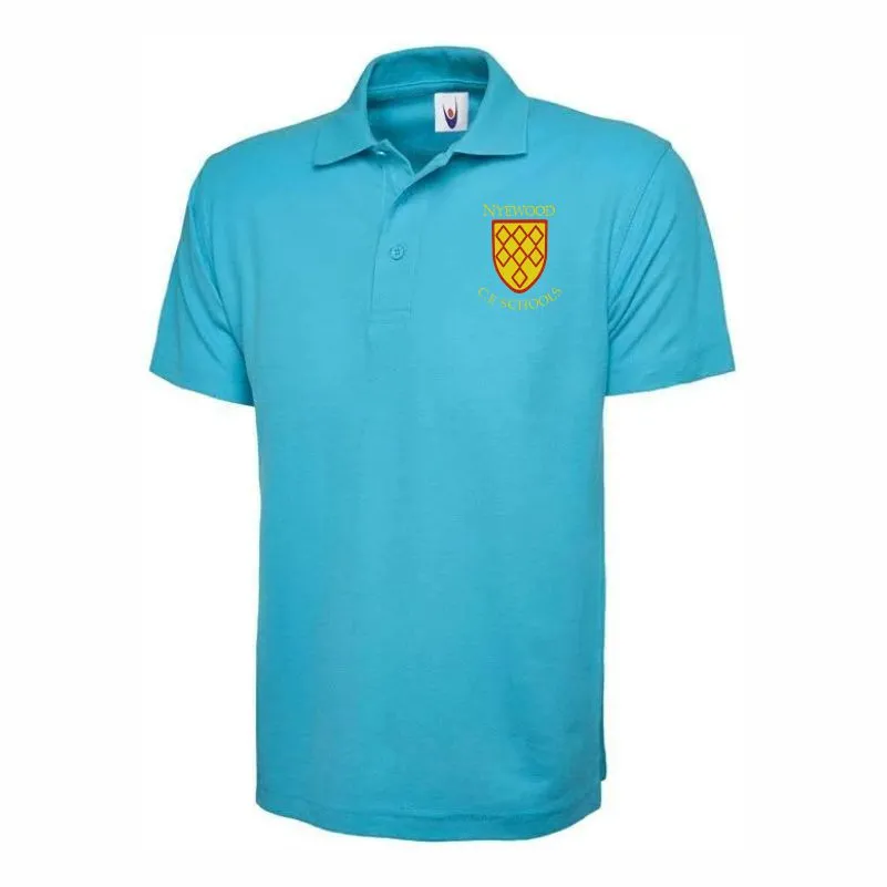 Nyewood Infants Sky Polo Front.webp