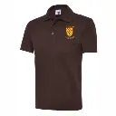 Nyewood Infants Brown Polo Front.webp