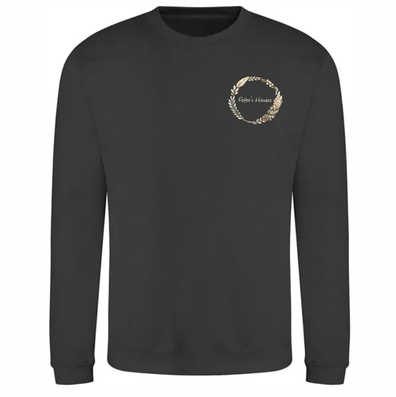 Potters Sweatshirt Front Grey.webp