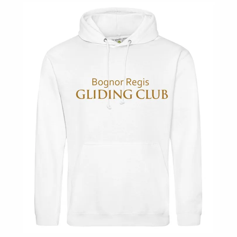 Gliding Club Hoodie White Front.webp