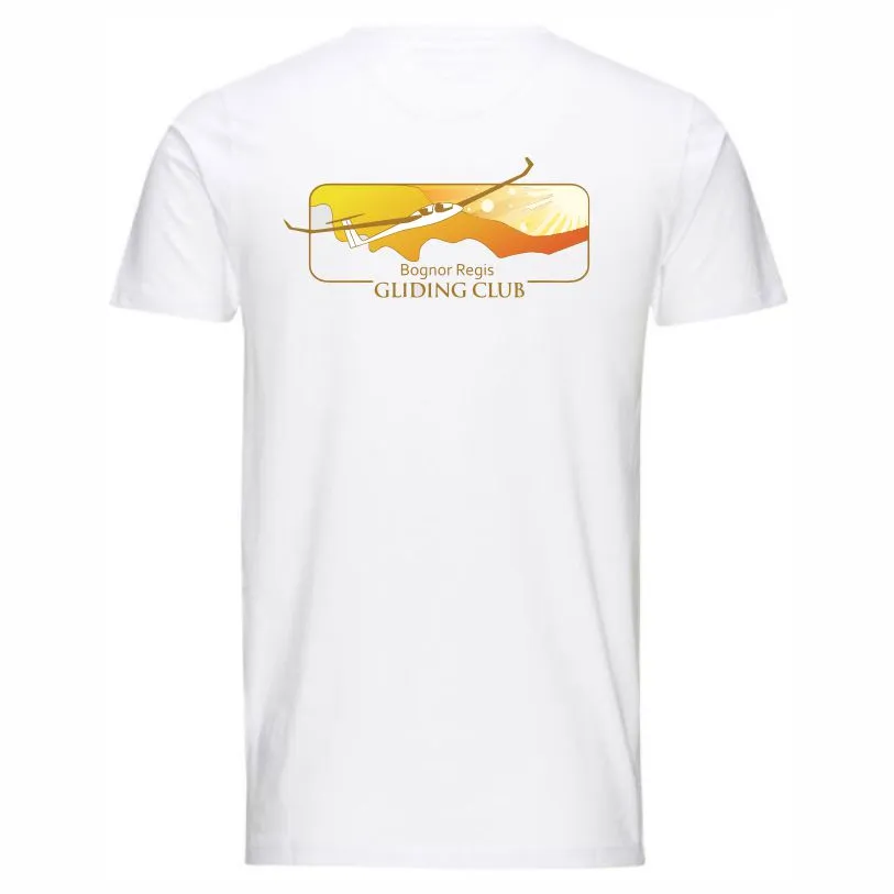 Gliding Club Cotton Tee White Back.webp