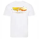 Gliding Club Poly Tee White Back.webp