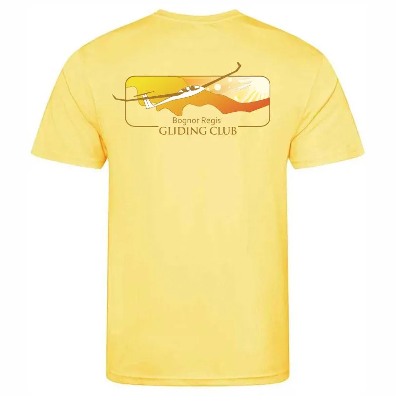 Gliding Club Poly Tee Lemon Back.webp