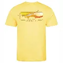 Gliding Club Poly Tee Lemon Back.webp