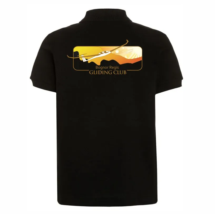 Gliding Club Polo Black Back.webp