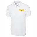 Gliding Club Polo White Front.webp