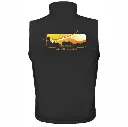 Gliding Club Gilet Back Black.webp