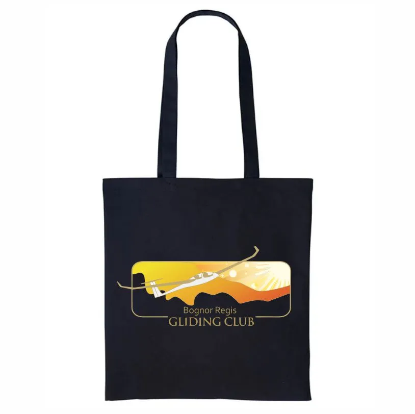 Gliding Club Tote Bag Black.webp