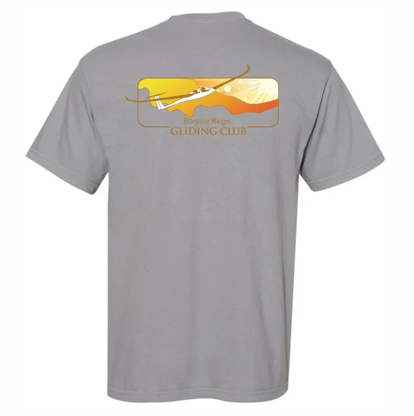 Gliding Club Cotton Tee Grey Back.webp