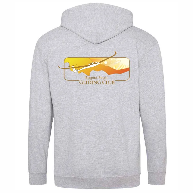 Gliding Club Zoodie Grey Back.webp
