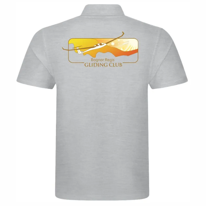 Gliding Club Polo Grey Back.webp