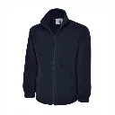 GR61 Uneek Eco Full Zip Fleece Jacket Navy.webp
