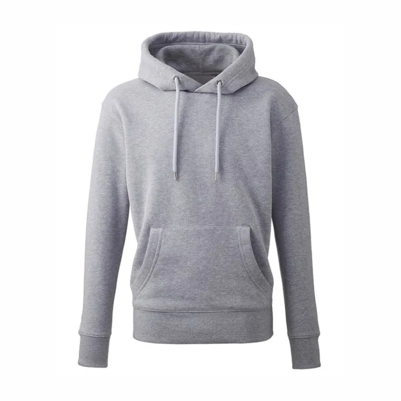 AM001 Men's Anthem Hoodie Grey Marl.webp
