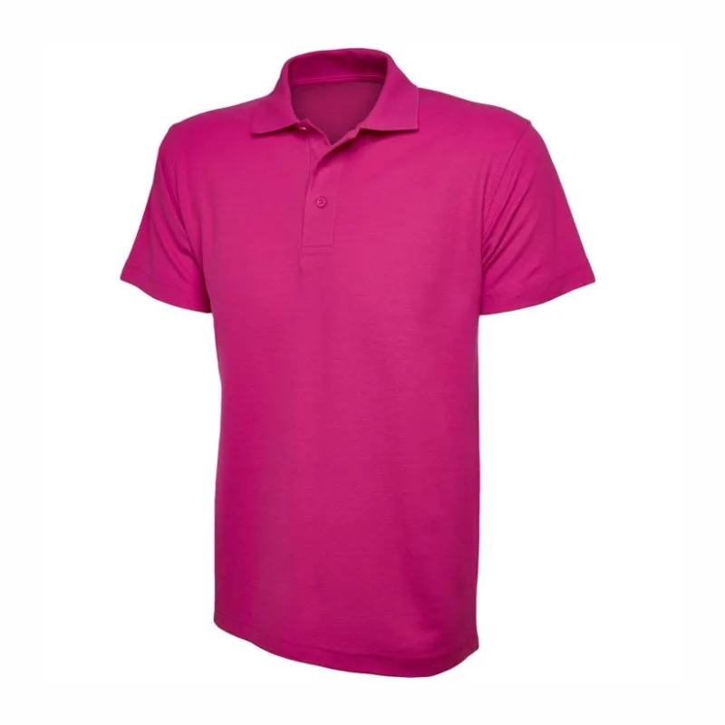 UC101 Uneek Classic Polo Shirt Hot Pink.webp