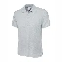 UC101 Polo Shirt Heather Grey.webp