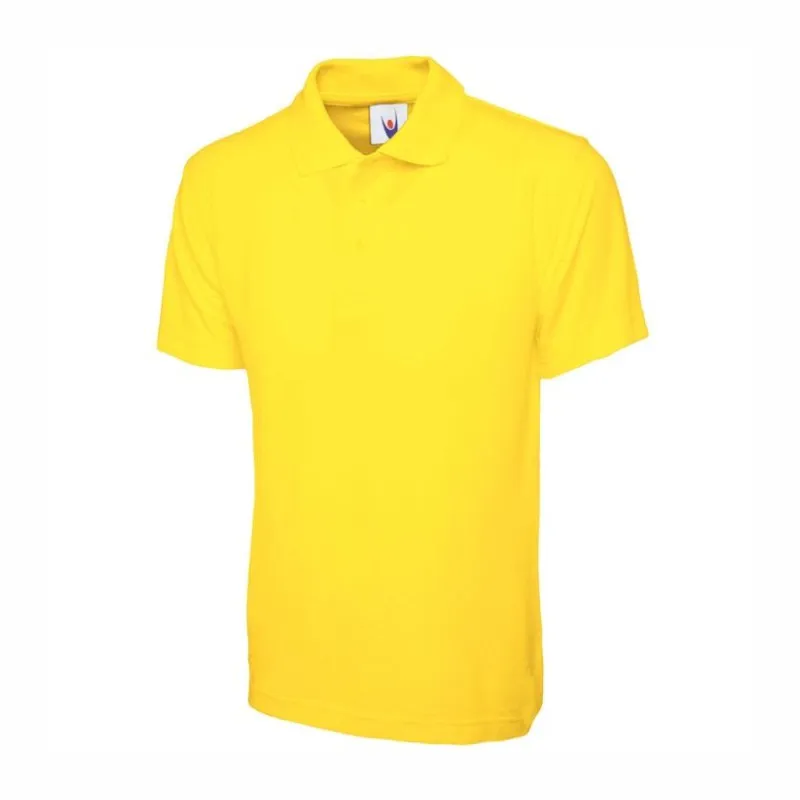 UC101 Uneek Classic Polo Shirt Yellow.webp
