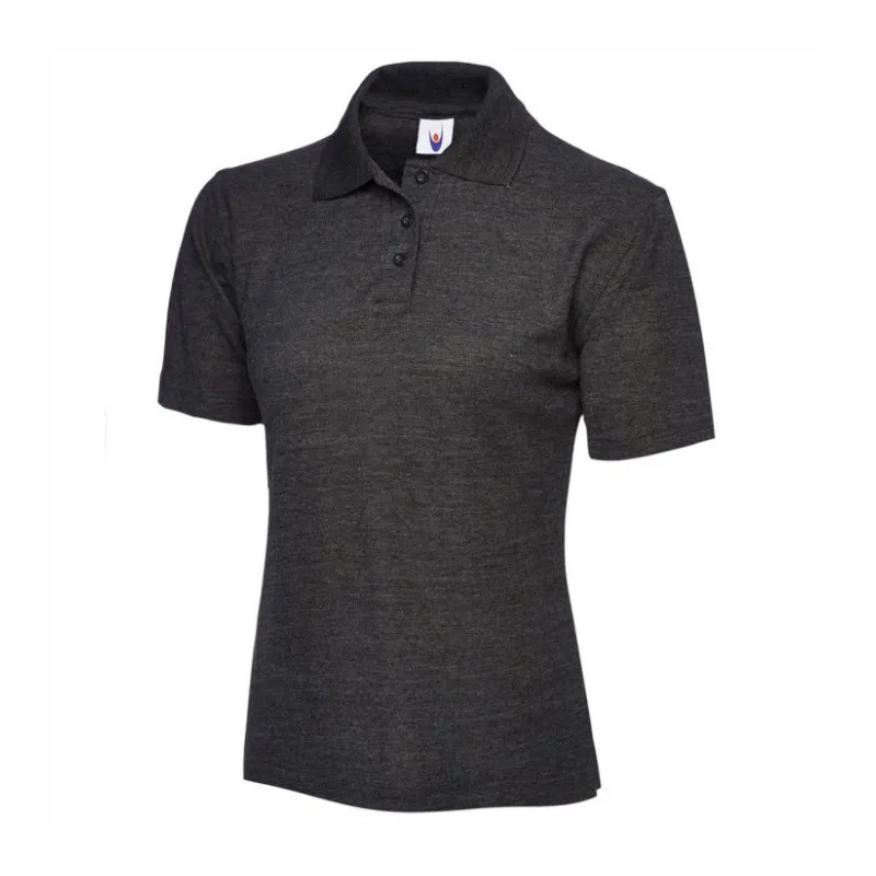 UC106 Uneek Ladies Classic Polo Shirt Charcoal.webp