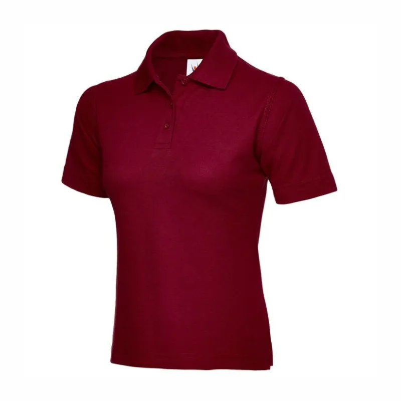 UC106 Uneek Ladies Classic Polo Shirt Maroon.webp