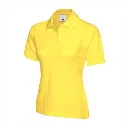 UC106 Uneek Ladies Classic Polo Shirt Yellow.webp