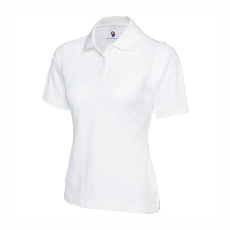 UC106 Uneek Ladies Classic Polo Shirt White.webp