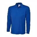 UC113 Uneek Longsleeve Classic Polo Shirt Royal.webp