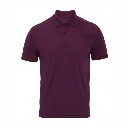 PR615 Premier Coolchecker Pique Polo Shirt Aubergine.webp
