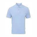 PR615 Premier Coolchecker Pique Polo Shirt Light Blue.webp