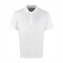 PR615 Premier Coolchecker Pique Polo Shirt White.webp
