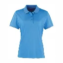 PR616 Premier Women's Coolchecker Pique Polo Shirt Sapphire.webp