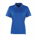 PR616 Premier Women's Coolchecker Pique Polo Shirt Royal.webp