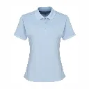PR616 Premier Women's Coolchecker Pique Polo Shirt Light Blue.webp