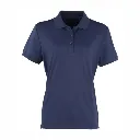 PR616 Premier Women's Coolchecker Pique Polo Shirt Navy.webp