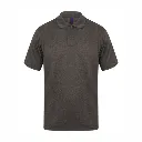 HB475 Henbury Coolplus Polo Shirt Heather Charcoal.webp