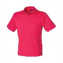 HB475 Henbury Coolplus Polo Shirt Bright Pink.webp