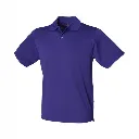 HB475 Henbury Coolplus Polo Shirt Bright Purple.webp