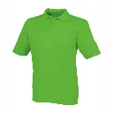 HB475 Henbury Coolplus Polo Shirt Lime Green.webp