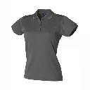 HB476 Henbury Women's Coolplus Polo Shirt Charcoal.webp