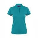 HB476 Henbury Women's Coolplus Polo Shirt Bright Jade.webp