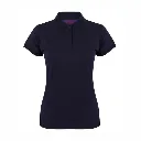 HB476 Henbury Women's Coolplus Polo Shirt Oxford Navy.webp