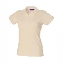 HB476 Henbury Women's Coolplus Polo Shirt Natural.webp