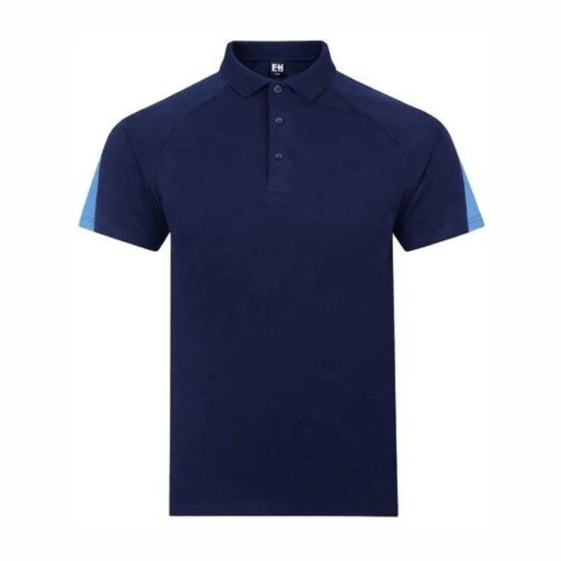 LV291 Finden Hales Team Polo Shirt Navy Sky.webp