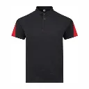LV291 Finden Hales Team Polo Shirt Black Red.webp