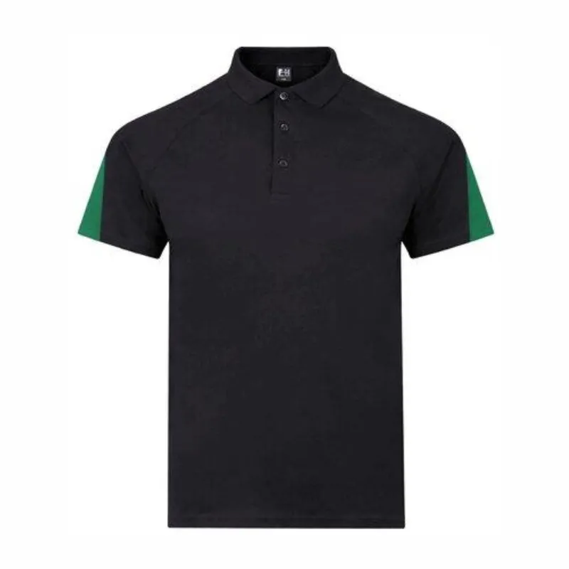 LV291 Finden Hales Team Polo Shirt Black Emerald.webp