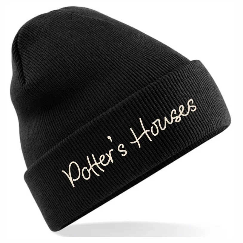 Potters Beanie Black.webp